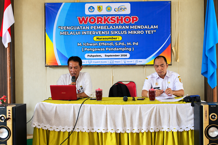 Dokumentasi Workshop Penguatan Pembelajaran Mendalam Melalui Intervensi Siklus Mikro TET